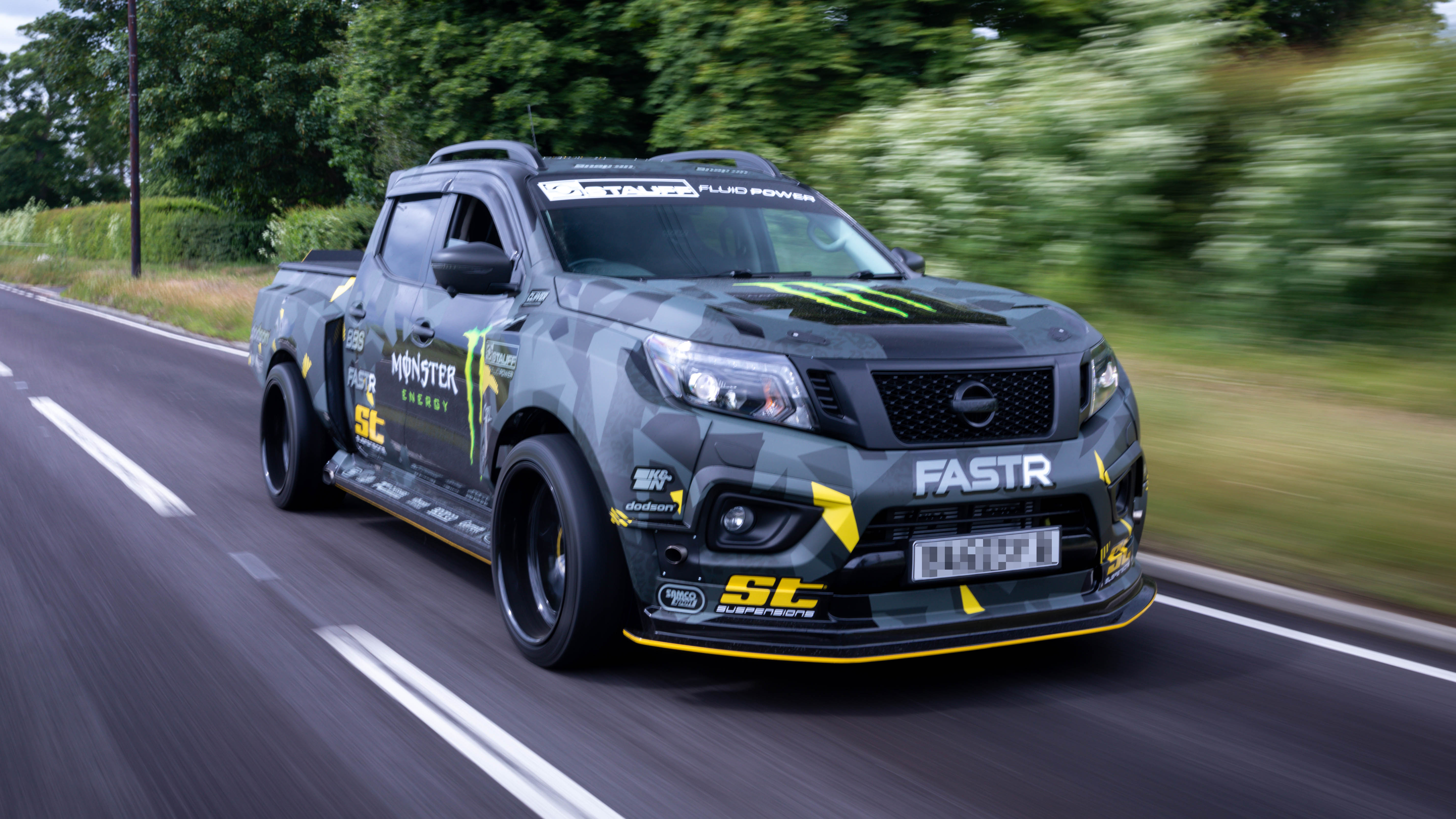 This is a 1 000bhp Nissan GT R engined pickup truck Top Gear